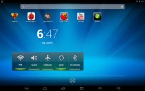 Rooted PiPO M9 3G Android 4.2.2 - Home Screen