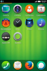 Firefox OS Screenshot