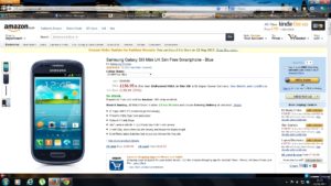 Buy Samsung Galaxy S3 Mini for £156.95 Amazon UK