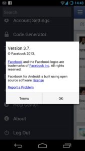 Facebook - Version 3.7