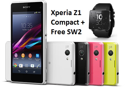 Sony Xperia Z1 Compact with free SW 2