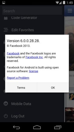 Facebook 6.0.0.28.28