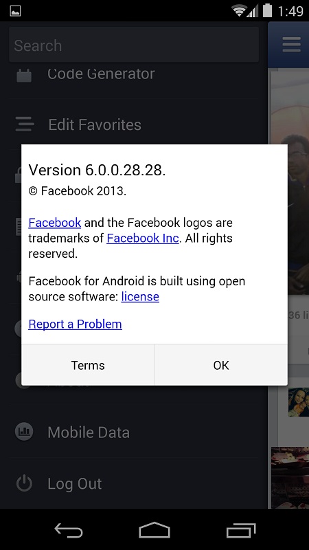 Download Facebook 6 0 0 28 28 For Android Apk App Update Techloverhd