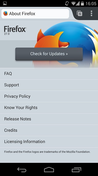 firefox android latest version