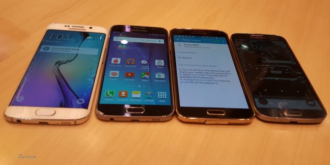 Samsung Phones - S6 Edge, S6, S5 and S4