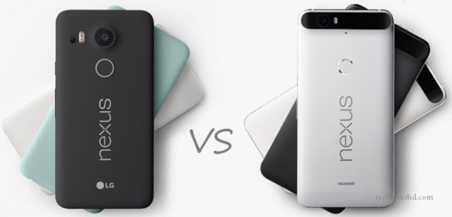 Nexus 5X vs Nexus 6P