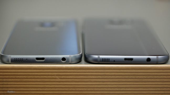 Samsung Galaxy S7 Edge and Galaxy S6 Edge Bottom