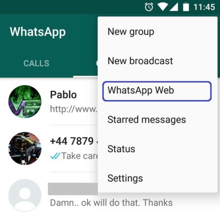 whatsapp web desktop not showing android whatsapp web desktop not showing android