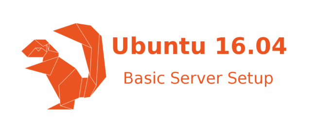 Ubuntu 16.04 Server Setup