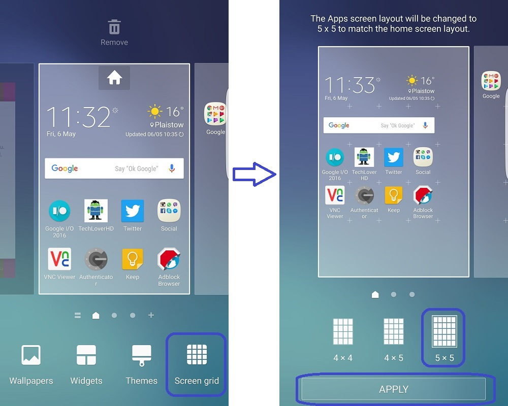 How to Reduce/Decrease App Icon Size in Samsung Mobile-Make Bigger or  Smaller Icons 